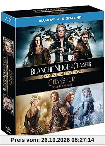 Blanche Neige et le chasseur + Le Chasseur et le Reine des Glaces [Blu-ray]
