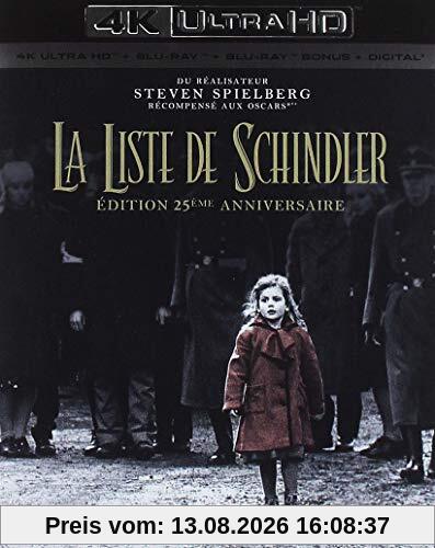 La liste de schindler 4k Ultra-HD [Blu-ray] [FR Import]