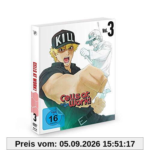 Cells at Work! - Vol. 3 - [DVD & Blu-ray] Mediabook