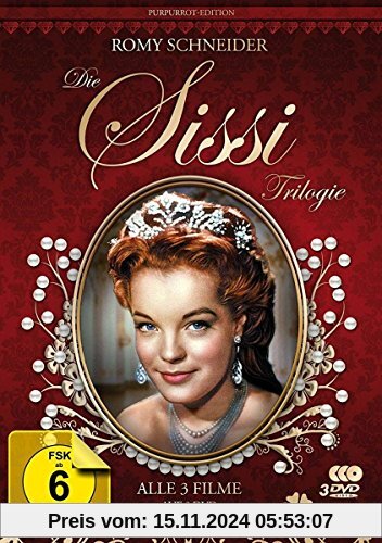 Sissi Trilogie - Purpurrot-Edition - Filmjuwelen [3 DVDs]