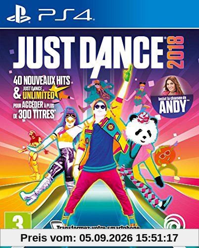 Just Dance 2018 Jeu PS4