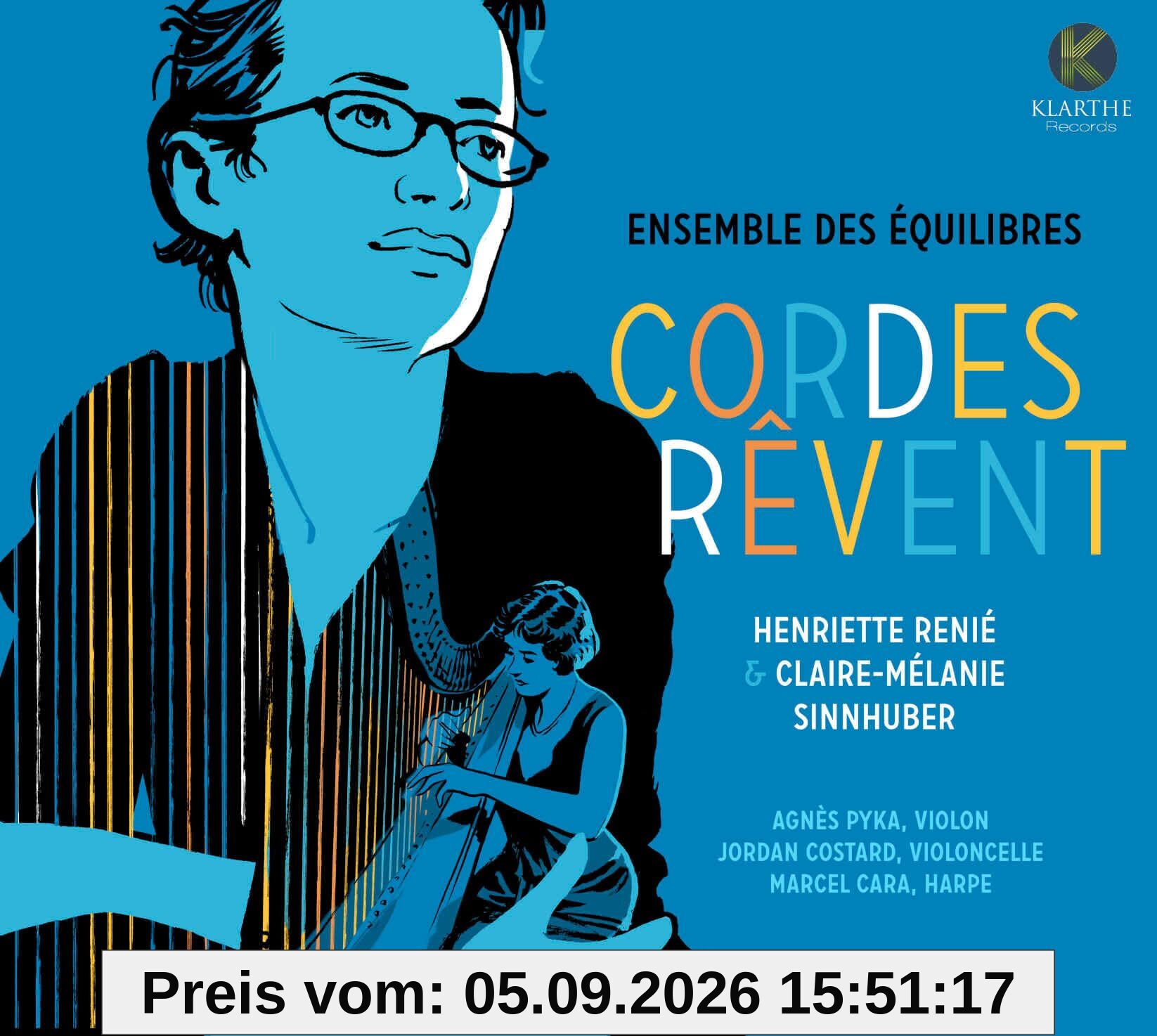 Cordes Revent/Trios pour Violon Violoncelle Harpe/Digipack