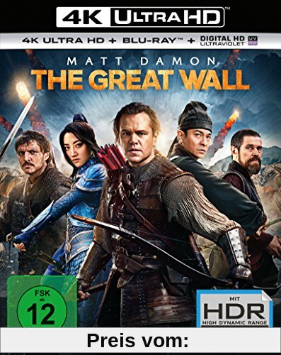 The Great Wall  (4K Ultra HD) (+ Blu-ray)
