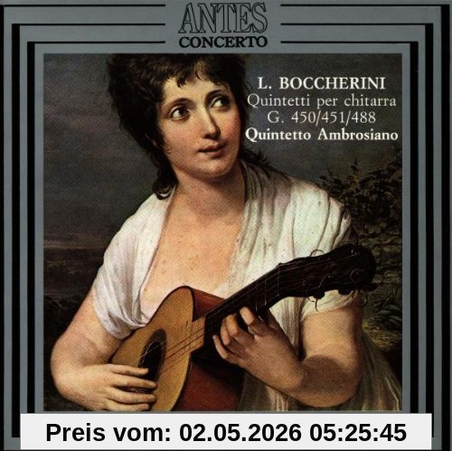 Luigi Boccherini: Quintetti per chitarra / Quintette für Gitarre und Streicher (G. 450 / 451 / 488) - Vol. 1