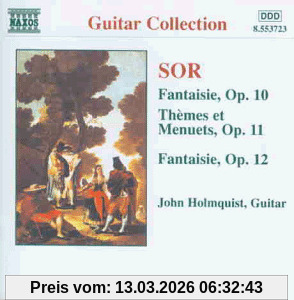John Holmquist Werke Für Gitarre (Op. 10-12)