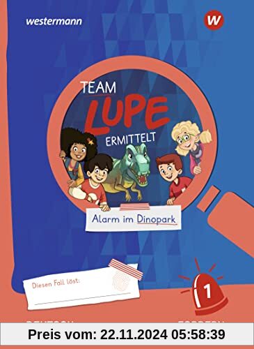 TEAM LUPE ERMITTELT - Übungshefte: Deutsch 1 FORDERN