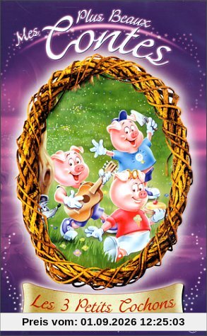 Mes plus beaux contes : Les 3 petits cochons