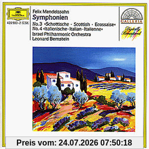 Leonard Bernstein Galleria - Mendelssohn-Bartholdy, Sinfonien