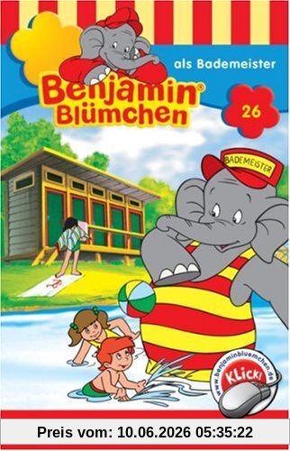 Benjamin Blümchen - Folge 26: als Bademeister [Musikkassette]