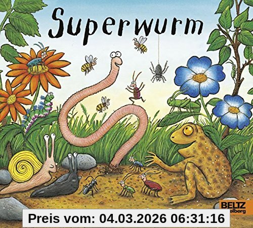 Axel Scheffler Superwurm, Vierfarbiges Pappbilderbuch