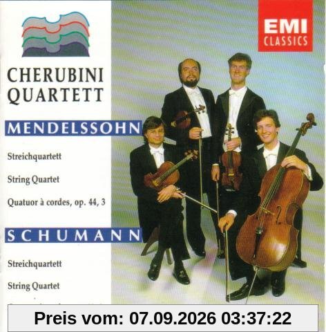 Mendelssohn, Schumann: Streichquartette, Cherubin-Quartett