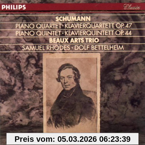 Beaux Arts Trio Klavierquartett Op. 47, Klavierquintett Op. 44