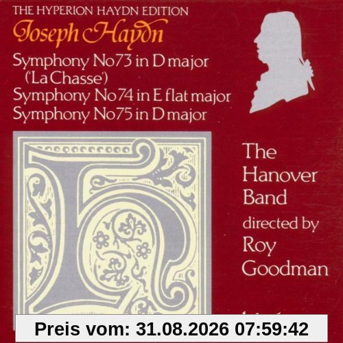 Sinfonien 73,74,75