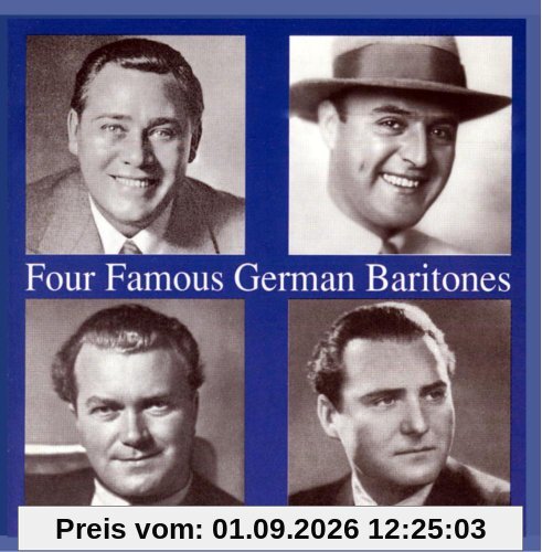 Four Famous German Baritones