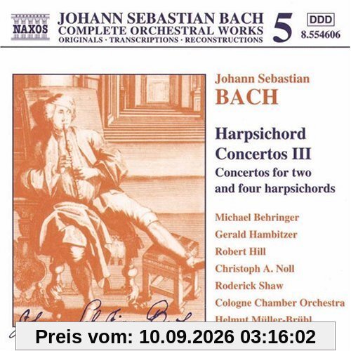 Orchesterwerke Vol. 5 (Cembalokonzerte Vol. 3: Originalwerke und Transkriptionen)