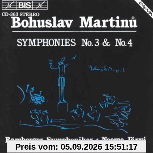 Martinu Sinfonien 3 + 4