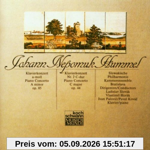 Klavierkonzerte Op. 44 / 85