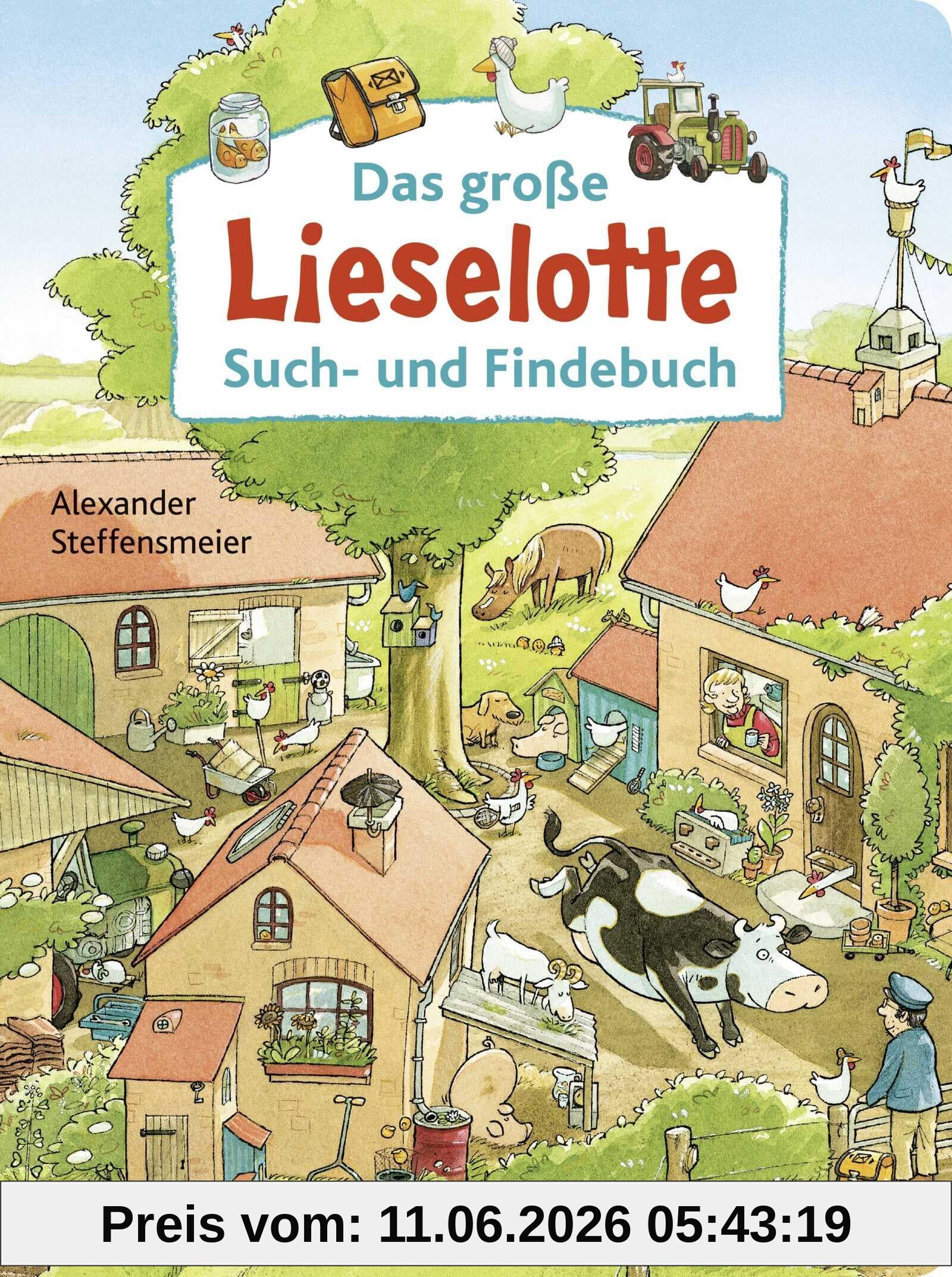 Das große Lieselotte Such- und Findebuch