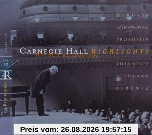 Carnegie Hall Highlights - Rubinstein Collection, Vol. 42