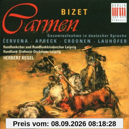 Bizet. Carmen (Gesamtaufnahme - deutsch)