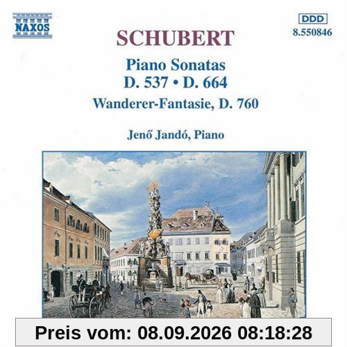 Schubert Klaviersonate und Fantasie Jando