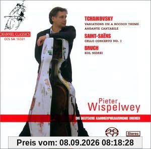 Werke für Violoncello und Orchester von Tschaikowsky, Saint-Saens, Bruch [SACD]
