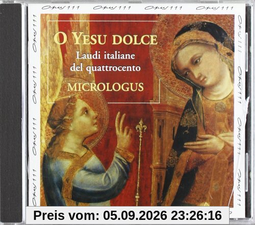 O Yesu Dolce, Laudi Ítaliani