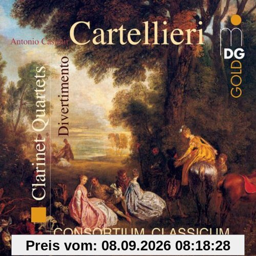 Cartellieri: Klarinettenquartette Vol.2