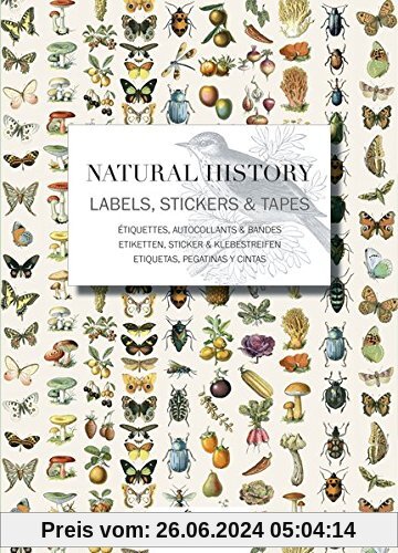 Natural History - Labels, Stickers & Tape: Label and Sticker Books (Label & Sticker Book)