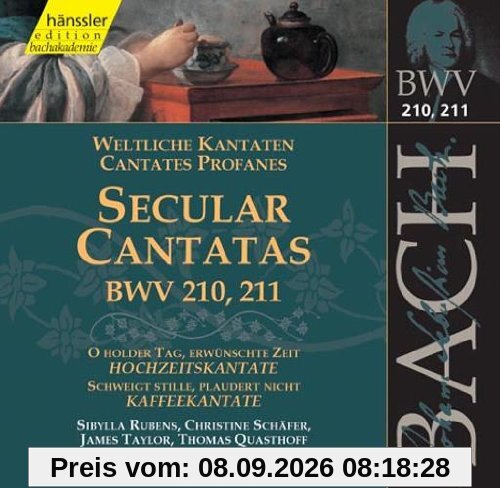 Edition Bachakademie Vol. 66 (Weltliche Kantaten BWV 210-211)