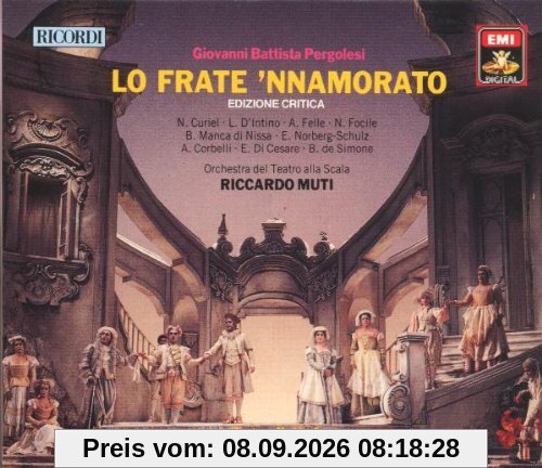 Pergolesi: Lo Frate 'nnamorato (Gesamtaufnahme) (ital.)