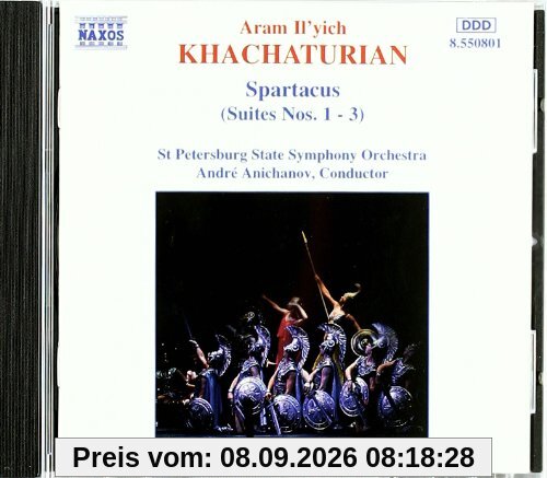 Khachaturian: Spartacus (Suites Nos. 1-3)