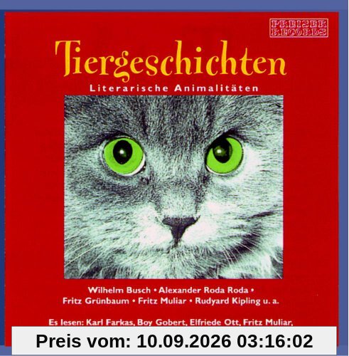 Tiergeschichten - Literarische Animalitäten
