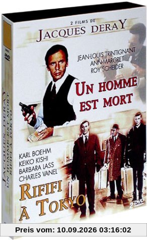 Coffret Jacques Deray 2 DVD : Un homme est mort / Rififi à Tokyo
