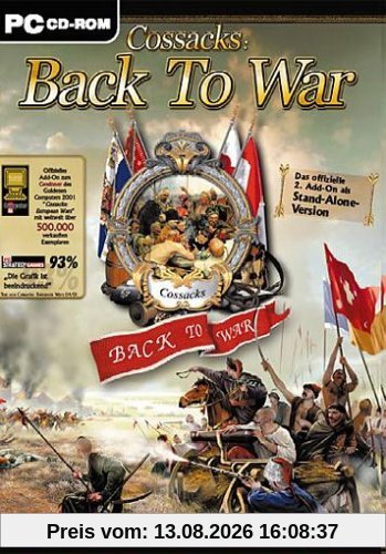 Cossacks: Back to War  [cdv bestseller]