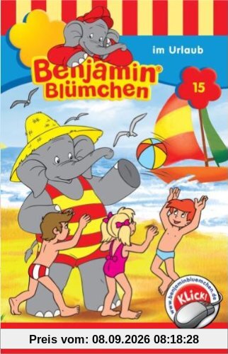 Benjamin Blümchen - Folge 15: im Urlaub [Musikkassette]