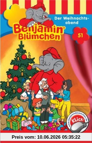 Benjamin Bluemchen - Folge 51: Der Weihnachtsabend [Musikkassette] [Musikkassette]
