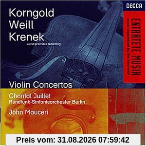 Korngold u.a. : Violinkonzerte