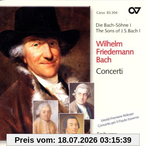 Kaiser Wilhelm Friedemann Bach, Concerti