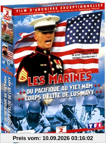 Coffret Marines 2 DVD : Du Pacifique au Vietnam / Corps d'élite de l'US Navy [FR Import]