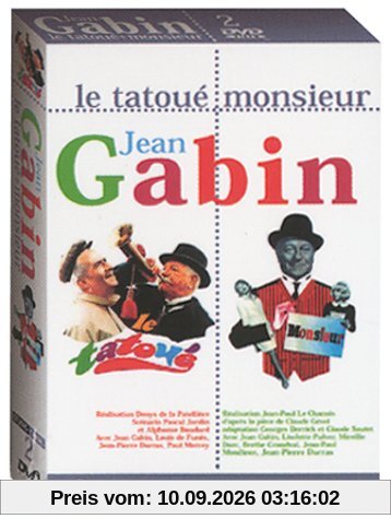 Coffret Gabin Comédie : Le Tatoué / Monsieur