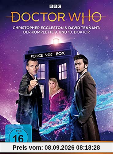 Doctor Who - Christopher Eccleston & David Tennant: Der komplette 9. und 10. Doktor (32 Discs)