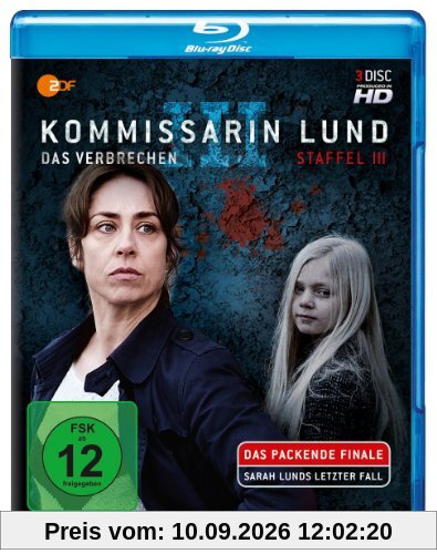 Kommissarin Lund - Das Verbrechen (Das packende Finale) (Staffel III, 3 Disc) [Blu-ray]