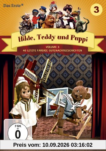 Hilde, Teddy und Puppi, Staffel 3 (die letzten 40 Folgen des Klassikers der Augsburger Puppenkiste auf 2 DVDs)