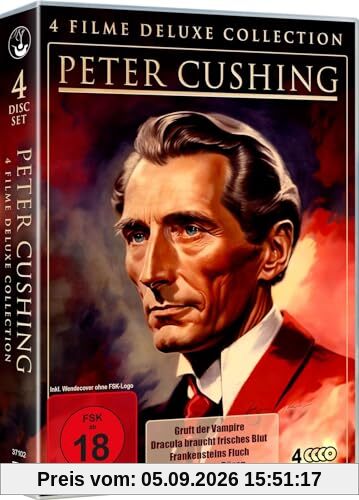 Peter Cushing - Deluxe Collection (4 DVD-Box mit Wendecover)
