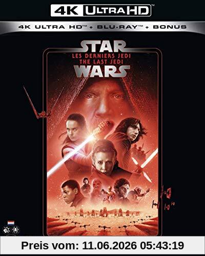 Rian Johnson Star Wars Viil , Les Derniers Jedi 4k Ultra Hd [Blu-ray] [Fr Import]