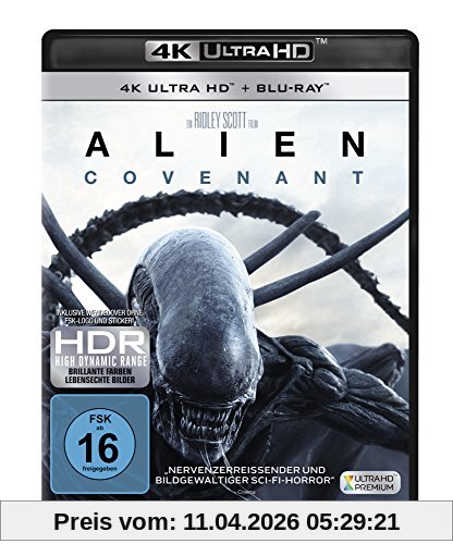 Alien: Covenant (4K Ultra-HD) (+ Blu-ray)