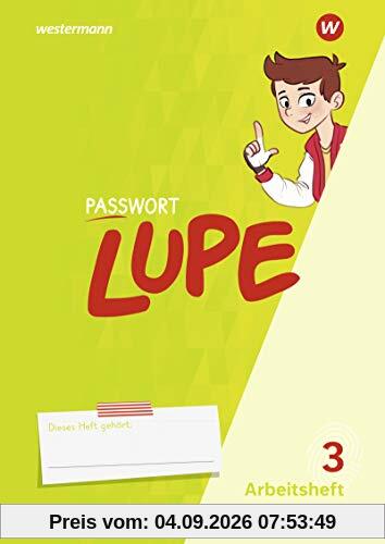 PASSWORT LUPE - Sprachbuch: Arbeitsheft 3
