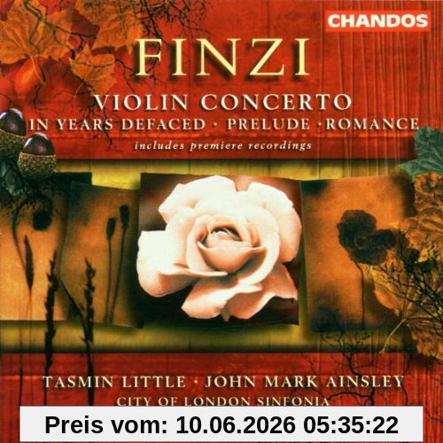 Richard Hickox Finzi, Violinkonzerte/Prelude/Romance