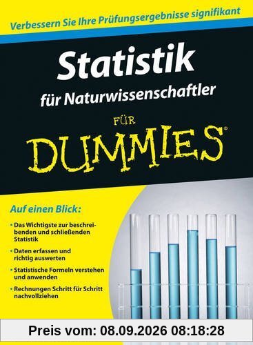 Statistik für Naturwissenschaftler für Dummies